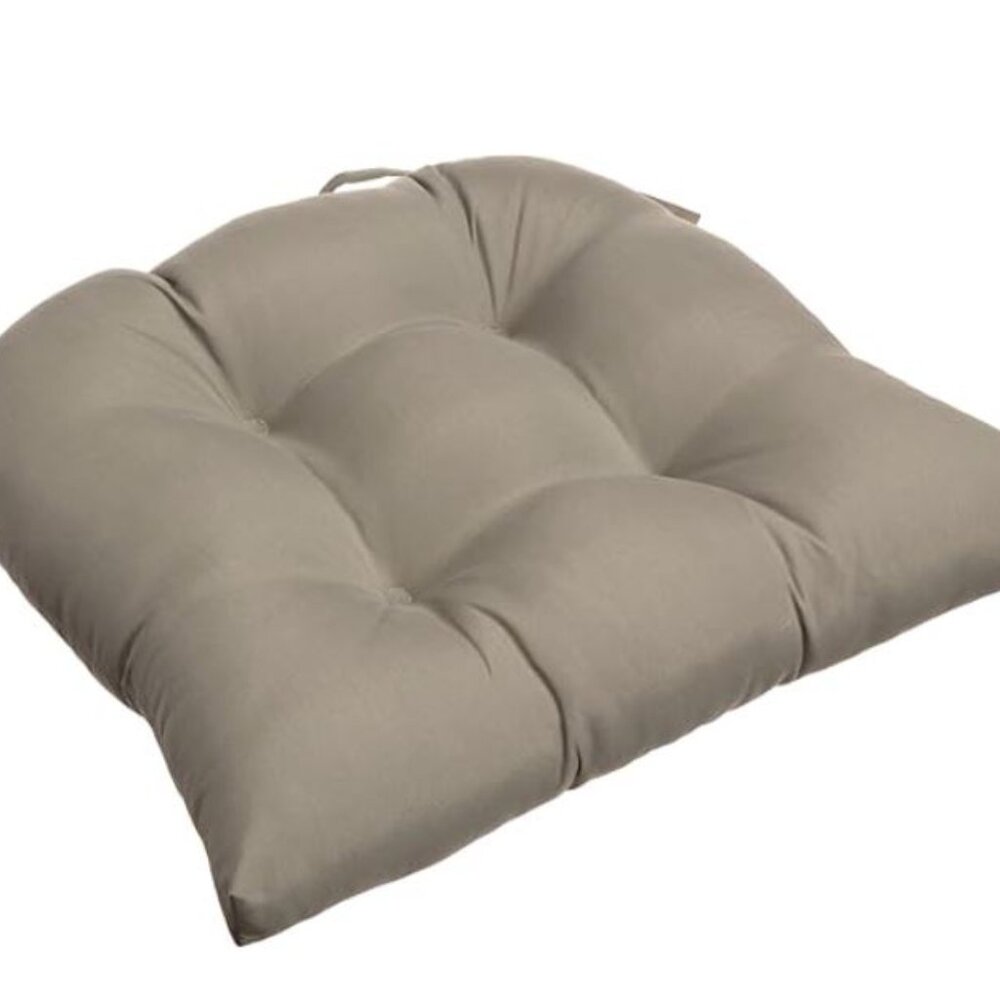 Arlee Micro Fiber Reversible Chair Pad, Olive